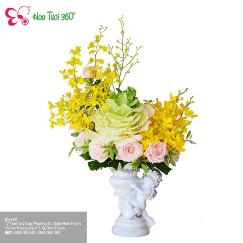 Kiểu Hoa Bình Tại Shop Hoa Tươi Nguyễn Hữu Thọ Quận 7