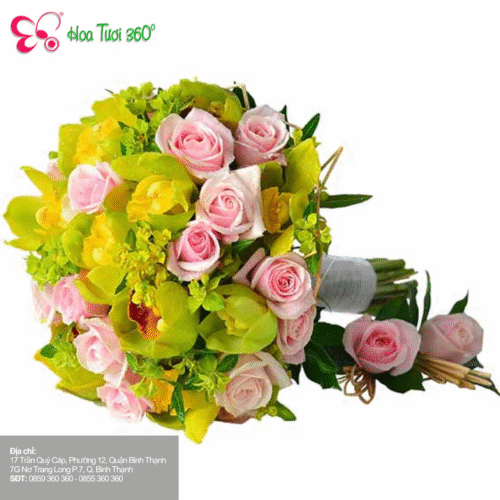 Kiểu Hoa Cưới Cầm Tay Tại Shop Hoa Tươi Nguyễn Hữu Thọ Quận 7