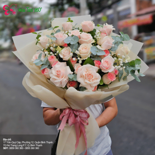 Hoa hồng pastel – Dịu dàng như chính tình mẹ