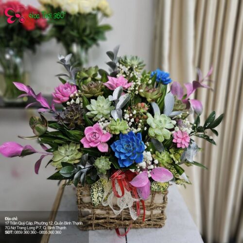 Hoa Để Bàn Làm Việc