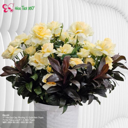 Hoa Để Bàn Làm Việc
