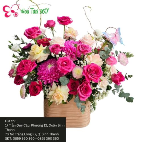 Hoa tặng sinh nhật tháng 12 